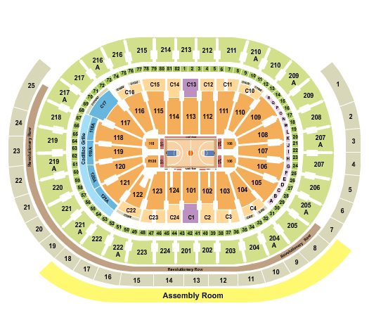 Wells Fargo Center 76ers Seating Chart